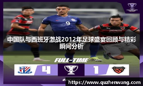 中国队与西班牙激战2012年足球盛宴回顾与精彩瞬间分析
